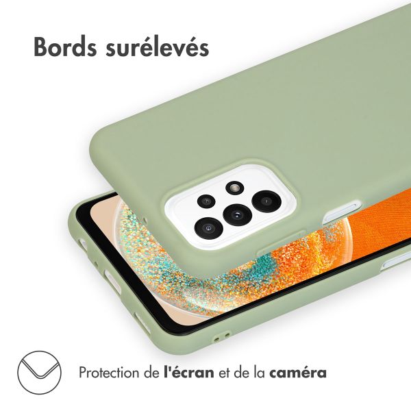 imoshion Coque Couleur Samsung Galaxy A23 (5G) - Olive Green
