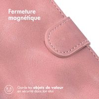 imoshion Etui de télephone portefeuille avec cordon Xiaomi Redmi Note 15 (5G) - Rose