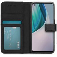 imoshion Étui de télephone portefeuille de luxe OnePlus Nord N10 5G - Noir