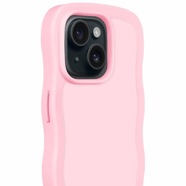 Holdit Coque Wavy Apple iPhone 14/15 Plus - Rose