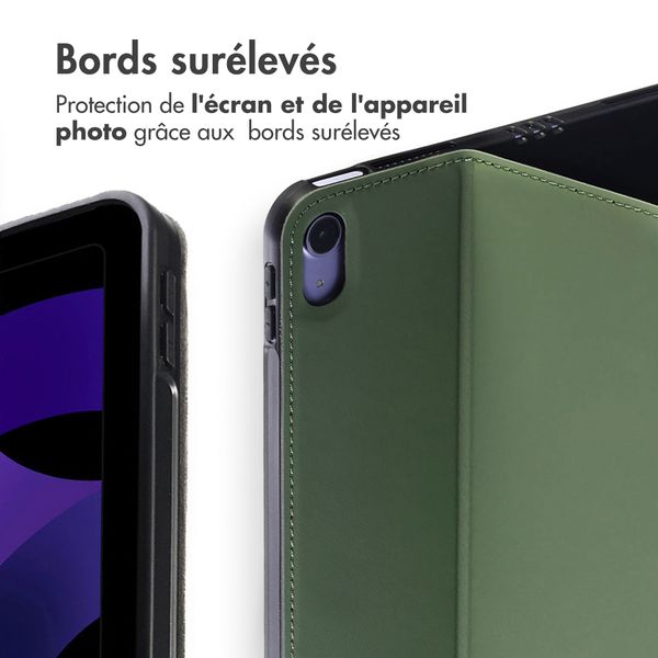 Accezz Coque tablette Classic Apple iPad Air 11 pouces (2026) M4 / (2025) M3 / (2024) M2 / Air 5 (2022) / Air 4 (2020) - Vert