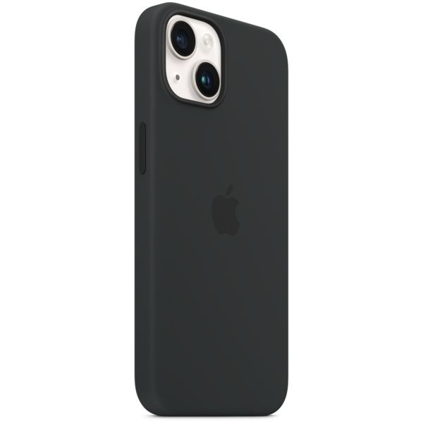 Apple Coque en silicone MagSafe Apple iPhone 14 - Midnight