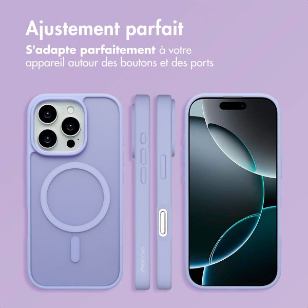 imoshion Coque Color Guard avec MagSafe Apple iPhone 16 Pro - Lilas