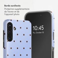 Selencia Coque arrière Vivid Samsung Galaxy S25 FE - Happy Dots Digital Sky