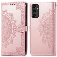 imoshion Etui de télephone Mandala Samsung Galaxy A14 (5G/4G) - Rose Doré