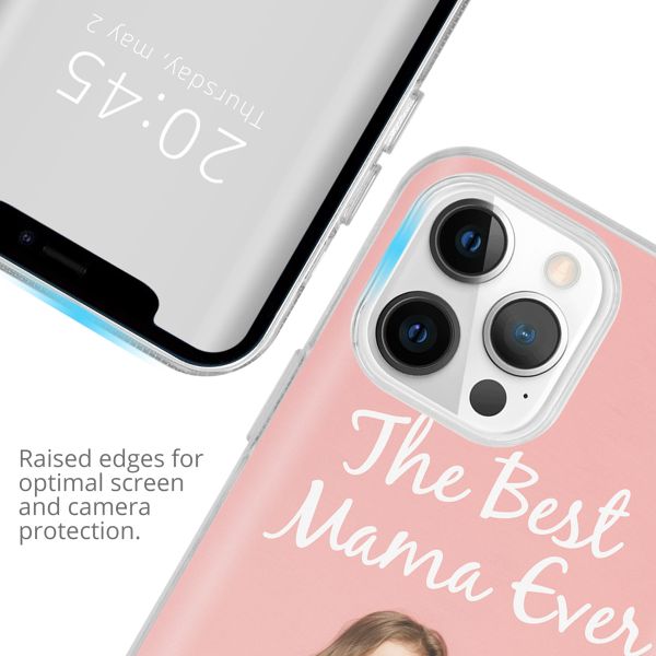 Concevez votre propre coque transparente Apple iPhone 13 Pro - Transparent