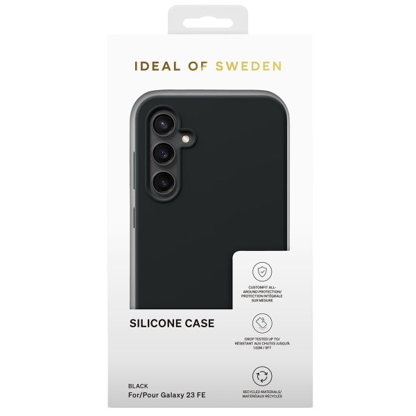 iDeal of Sweden Coque Silicone Samsung Galaxy S23 FE - Noir