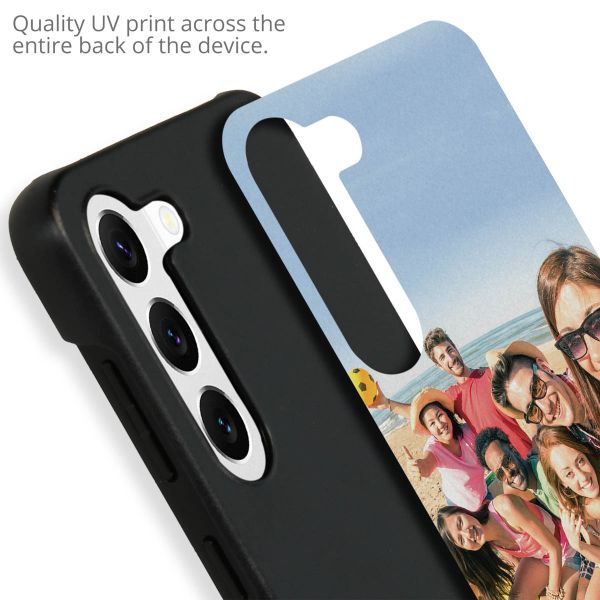 Concevez votre propre coque rigide Samsung Galaxy S23 - Noir