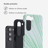Selencia Coque arrière Vivid Samsung Galaxy S23 - Nature Grayed Jade