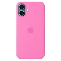 Apple Coque en silicone MagSafe Apple iPhone 16 Plus - Peony Pink