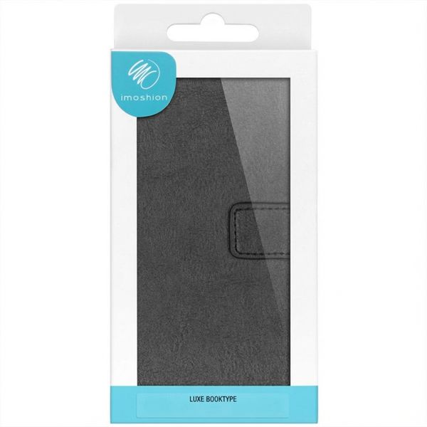 imoshion Étui de télephone portefeuille de luxe Sony Xperia 5 - Noir