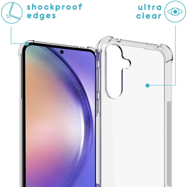 imoshion Coque arrière transparente avec cordon Samsung Galaxy A55 - Vert