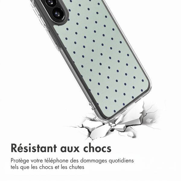 imoshion Coque Design Samsung Galaxy A56 - Polka Dot Mintgroen