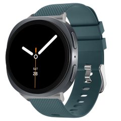 imoshion Bracelet en silicone flexible Samsung Galaxy Watch 8 (40/44mm) / Classic (46mm) - Blackish Green