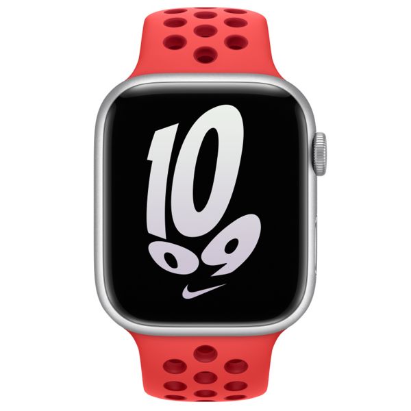 Apple Bracelet Nike Sport Apple Watch | 44/45/46/49 mm - Taille S/M/L - Bright Crimson / Gym Red