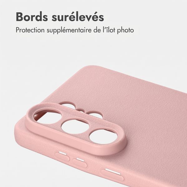 imoshion Coque arrière Texture Samsung Galaxy S26 Ultra - Rose