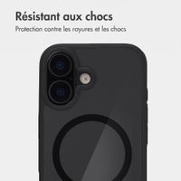 Accezz Coque arrière Hold avec MagSafe Apple iPhone 17 - Black