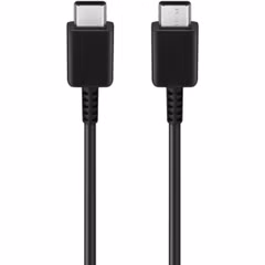 Samsung Original câble USB-C vers USB-C emballage d'usine - 1.8 meter - 25 Watt - Noir