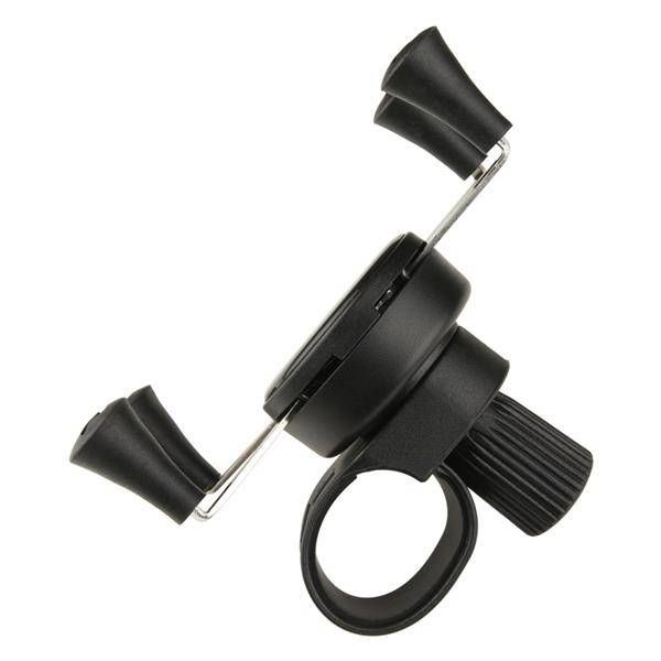 RAM Mounts Support de téléphone X-Grip® Tough-strap pour vélo / scooter / moto - Rotation à 360° - Universel - Petit - Noir