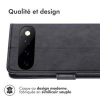 imoshion Étui de télephone portefeuille de luxe Google Pixel 11 Pro - Noir