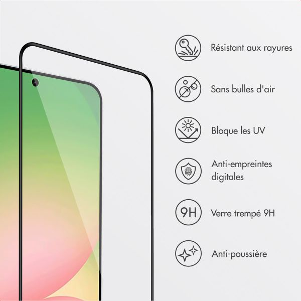Accezz Protecteur d'écran en verre trempé + Applicateur Samsung Galaxy A56