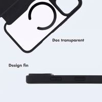 imoshion Bookcase transparente avec MagSafe Apple iPhone 18 Pro Max / 17 Pro Max - Noir
