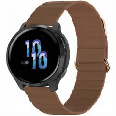 imoshion Bracelet en cuir magnétique  - Connexion universelle 22 mm - Marron