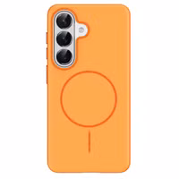 imoshion Coque arrière Color avec Thin MagSafe Ring Samsung Galaxy S26 - Orange