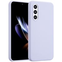 Accezz Coque Liquid Silicone Samsung Galaxy A36 / A56 - Violet