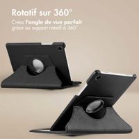 imoshion Coque tablette rotatif à 360° Samsung Galaxy Tab A9 8.7 pouces - Noir