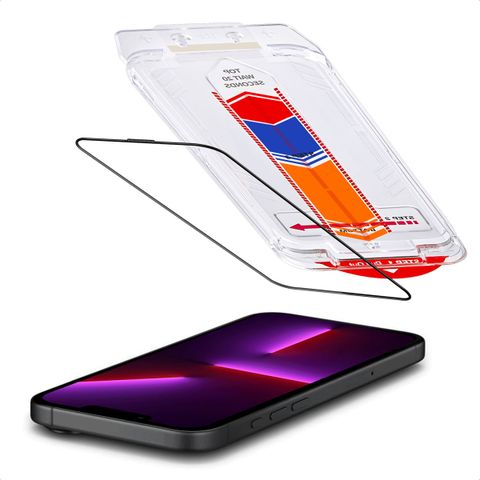 Accezz Protecteur d'écran en verre trempé + Applicateur Apple iPhone 17e / 16e / 14 / 13 / 13 Pro
