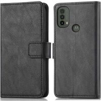 imoshion Étui de télephone portefeuille de luxe Motorola Moto E30 / E40 - Noir