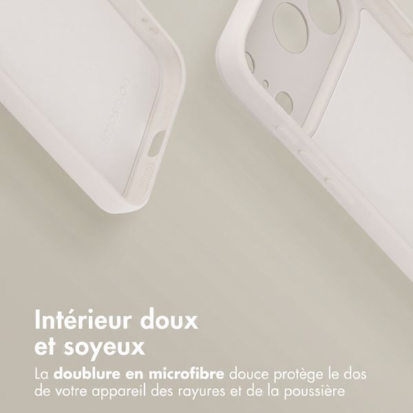 imoshion Coque Couleur avec MagSafe Apple iPhone 18 Pro / 17 Pro - Beige