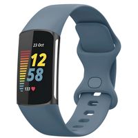 imoshion Bracelet silicone Fitbit Charge 5 / 6 - L - Official Blue
