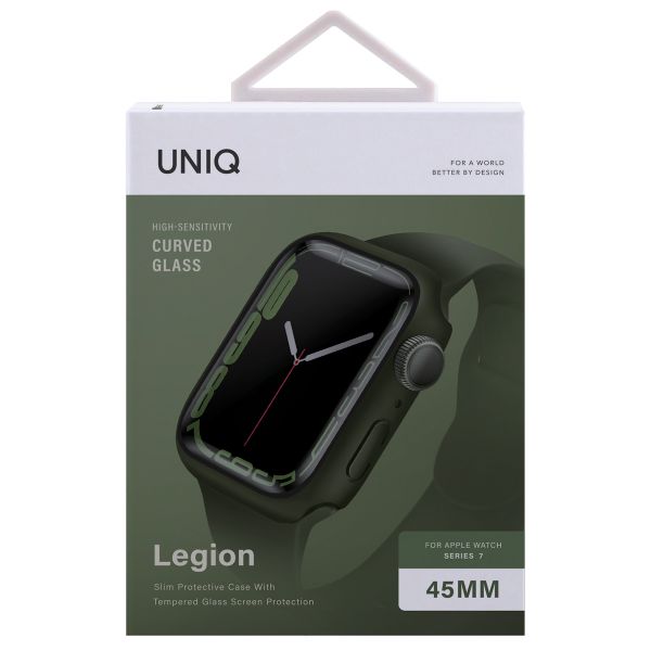 Uniq Coque Legion Apple Watch 7 / 8 / 9 - 45 mm - Hunter Green