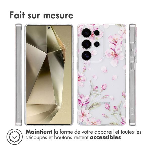 imoshion Coque Design Samsung Galaxy S25 Ultra - Blossom Watercolor