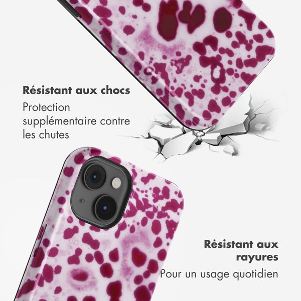 Selencia Coque arrière Vivid Apple iPhone 14 - Cosmic Orchid