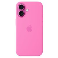 Apple Coque en silicone MagSafe Apple iPhone 16 - Peony Pink