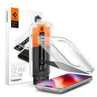 Spigen Protection d'écran en verre trempé GLAStR Privacy Applicator - lot de 1 Apple iPhone 18 Pro