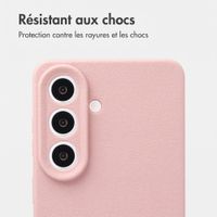 imoshion Coque arrière Texture Samsung Galaxy S26 - Rose
