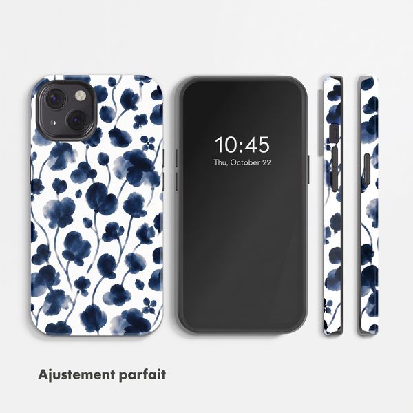 Selencia Coque arrière Vivid Apple iPhone 13 - Midnight Blossom