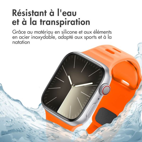 imoshion Bracelet Active Sport en silicone Apple Watch | 38/40/41/42 mm - Orange