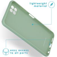 imoshion Coque Couleur Samsung Galaxy A22 (5G) - Olive Green
