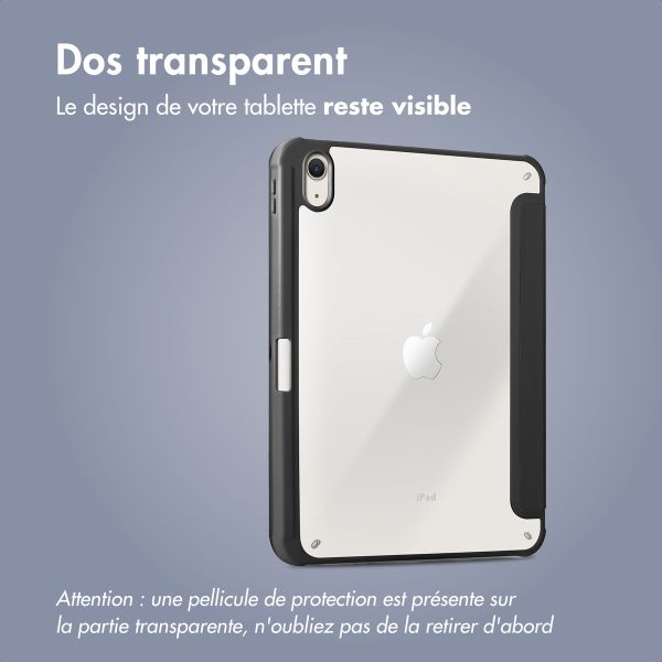 imoshion Coque tablette Origami Apple iPad 11 (2025) 11 pouces A16 / iPad 10 (2022) 10.9 pouces - Noir