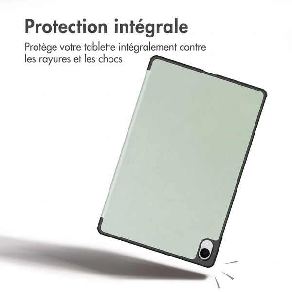 imoshion Coque tablette Trifold Samsung Galaxy Tab S11 - Vert clair
