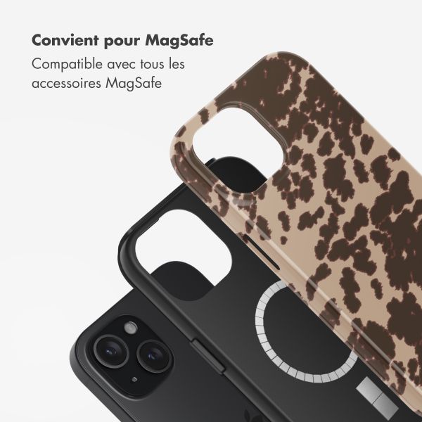 Selencia Coque arrière Vivid avec MagSafe Apple iPhone 15 - Country Moo'd