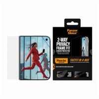 PanzerGlass Ultra Wide Fit FastFit in-a-box Protection d'écran Privacy 2-way Apple iPhone Duo