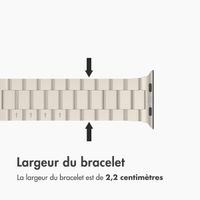 imoshion Bracelet acier Apple Watch | 38/40/41/42 mm - Starlight