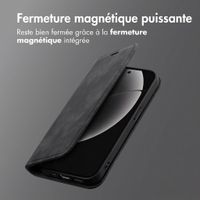 imoshion Étui de téléphone portefeuille Slim Realme GT 8 Pro - Noir