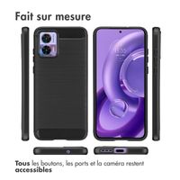 imoshion Coque Brushed Motorola Edge 30 Neo - Noir